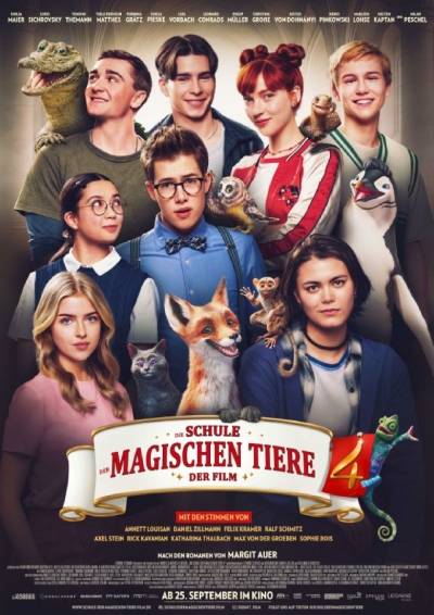 Filmplakat: Preview - 'DIE SCHULE DER MAGISCHEN TIERE 4' am So. 21.09. im APOLLO!