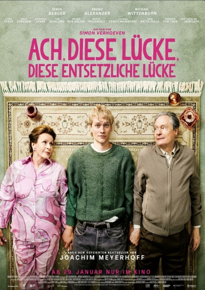 Filmplakat: Ach, diese Lücke, diese entsetzliche Lücke - ab 19.02. auch bei uns im KINO! ! !