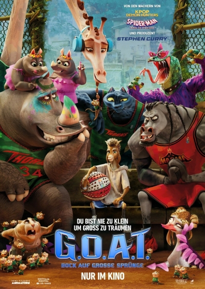 Filmplakat: KIDS PREVIEW - G.O.A.T. - Bock auf große Sprünge