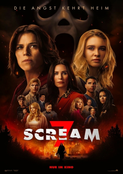 Filmplakat: HORROR - 'PREVIEW' - SCREAM 7 am 25.02. um 20.15 Uhr im APOLLO