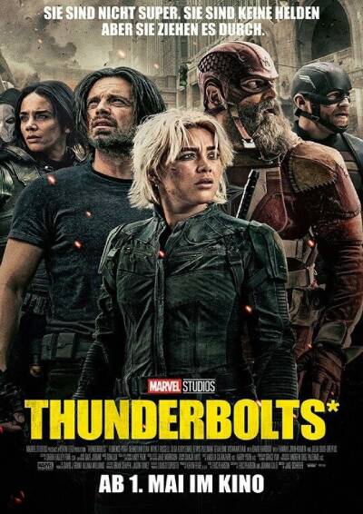 Filmplakat: PREVIEW - THUNDERBOLTS (3D) - Vorverkauf läuft für Woche 1!