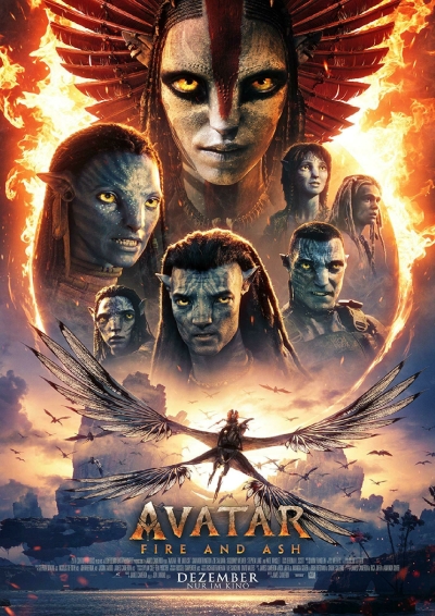 Filmplakat: AVATAR: FIRE and ASH (in HFR 3D)