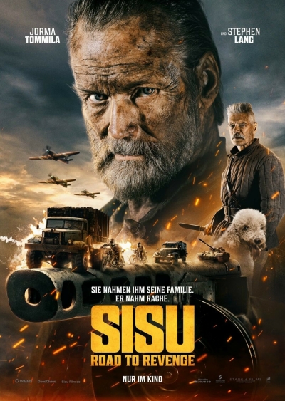 Filmplakat: Sisu: Road to Revenge (SISU 2) - am 13.12. um 22.45 Uhr im APOLLO