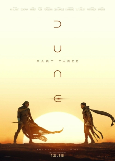 Filmplakat: Early Fan Preview von DUNE: PART THREE am 15.12.26