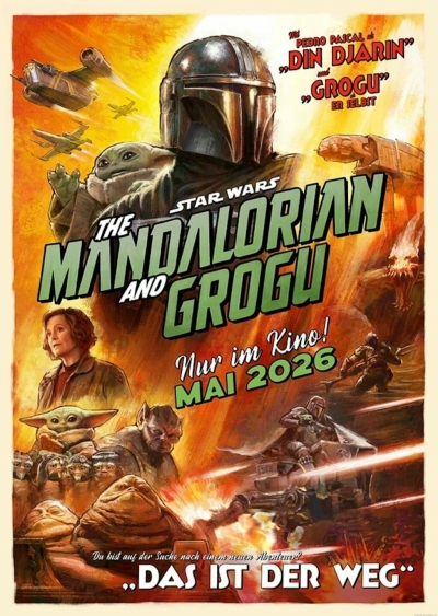 Filmplakat: Vorverkauf: The Mandalorian und Grogu (3D)