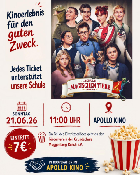Bild: KINONACHMITTAG FÜR DEN GUTEN ZWECK