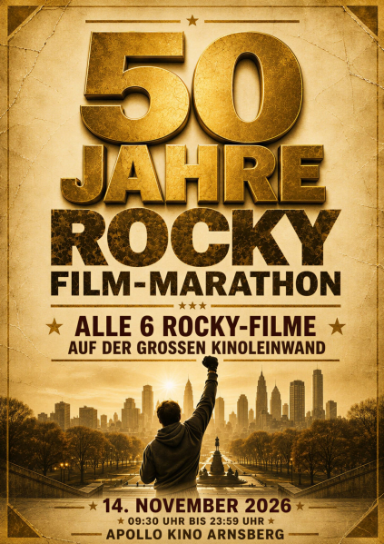 Bild: 50 Jahre Rocky Film-Marathon